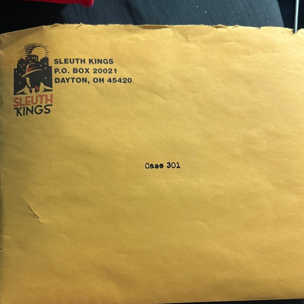 Sleuth Kings Yellow Envelope